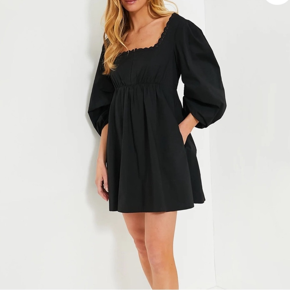Pomander Place Tuckernuck Black Jenny Dress - Size Medium Mini